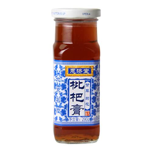 老北京恩济堂官方旗舰店甘草菊花枇杷膏290g 秋梨膏无添加正品