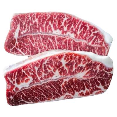 包邮5斤阿根廷m3谷饲板腱牛排