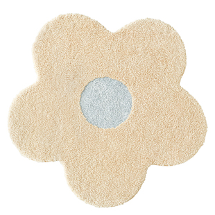 赛波斯巴西艺术家系列异形小花毯可机洗床边毯客厅卧室衣帽间地毯