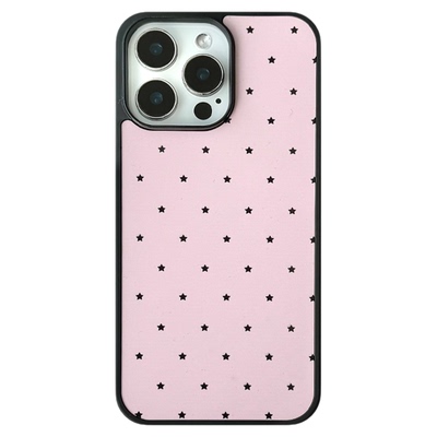 小众极简时髦满屏星星苹果手机壳