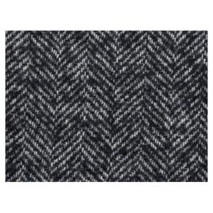 日本进口TH人字纹羊毛混纺面料秋冬手工外套大衣服装布料香雾织纹