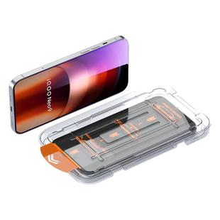适用于vivoiQOONeo9钢化膜无尘仓高清防指纹手机膜iQOONeo9Pro抗蓝光玻璃保护膜全屏防摔爆自动除尘贴膜神器
