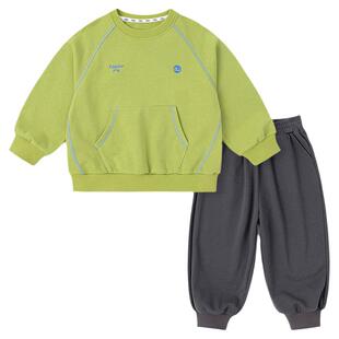 嘟嘟家儿童套装男童女童春季运动两件套宝宝新款春装婴儿童装衣服