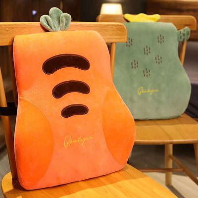 加高靠背垫靠枕靠垫办公室腰靠护腰神器椅子座椅沙发汽车腰枕坐垫