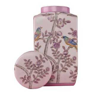 宫系粉彩 陶瓷藏品《富贵牡丹》轻奢高级感开运花瓶手绘艺术摆件