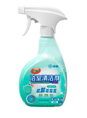 净狮浴室清洁剂买就送双面刷