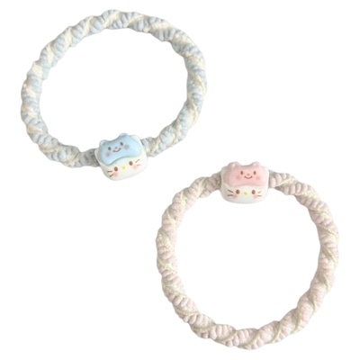 小皮筋送给男朋友不勒发圈可爱发绳情侣橡皮筋扎头绳女童发饰网红