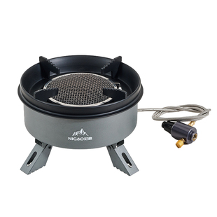 户外炉具便携式猛火燃气炉分体式卡式炉防风新型煮茶炉头露营炊具