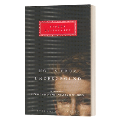 英文原版小说 Notes From Underground 地下室手记 陀思妥耶夫斯基 Everyman精装版 英文版 进口英语原版书籍