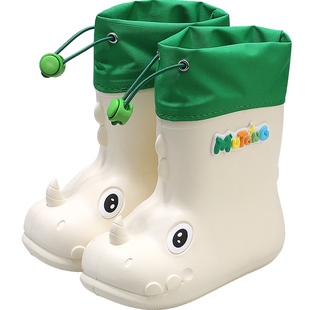 牧童儿童雨鞋男童卡通可爱宝宝高筒雨靴轻便儿童水鞋女童防水靴子