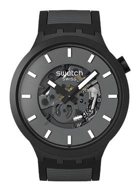 Swatch斯沃琪大表盘瑞士石英手表
