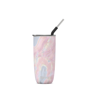 Swell保温吸管杯女生便携不锈钢咖啡水杯子高颜值办公室外出随行