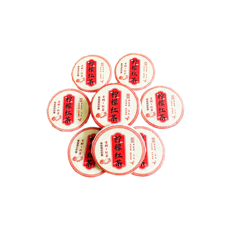 域邦云南柠檬茶古树红茶小圆片