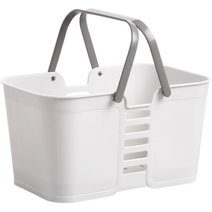 洗澡篮手提洗浴篮浴室洗澡篮子收纳筐 塑料浴筐收纳篮筐子沐浴篮