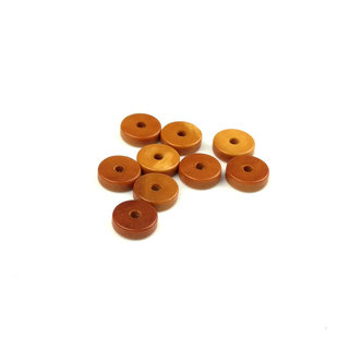 海南天然椰壳隔片隔珠椰蒂108佛珠手串手链项链椰壳泥鳅背diy配饰