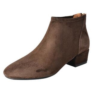 达芙妮妈妈短靴女春季踝靴2026新款女士靴子春款秋冬瘦瘦靴马丁靴