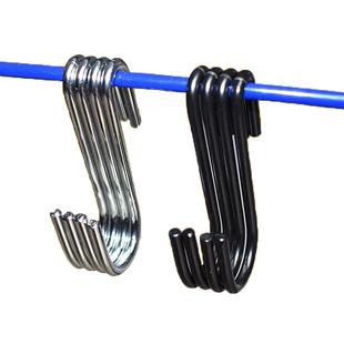 S型网格挂钩厨房浴室挂钩S钩摆摊钩子固定S挂强力s勾子挂包包钩