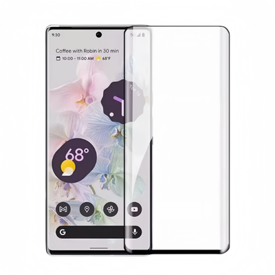 pixel6/7/8Pro边胶3D热弯钢化膜