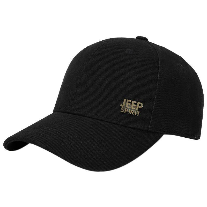 正品JEEP吉普帽子男女运动棒球帽防晒纯棉帽子太阳平顶鸭舌帽春夏