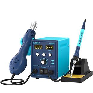 白光BK8586D热风枪焊台二合一电烙铁数显恒温风枪调温锡焊拆焊台