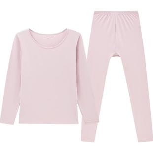 三枪保暖内衣女薄款纯棉抗静电抗菌防螨男秋衣秋裤套装25秋冬