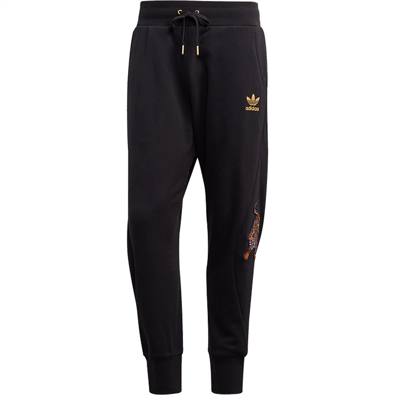 adidas正品春节印花gc8693收脚裤
