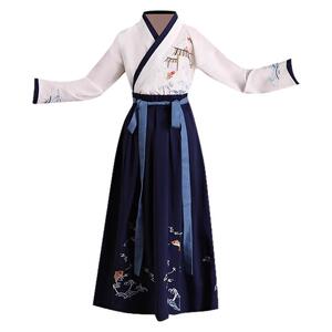 新款儿童汉服国学服表演服装朗诵