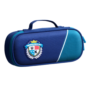 笔袋男孩子小学生用文具盒大容量2026新款英伦风高颜值女生手提文具袋一年级儿童铅笔盒收纳袋初中生帆布简约