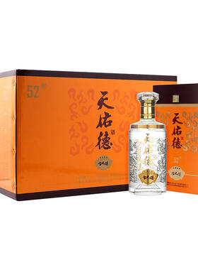 天佑德青稞酒52度家之德清香型白酒500ml 礼盒装送礼青海特产