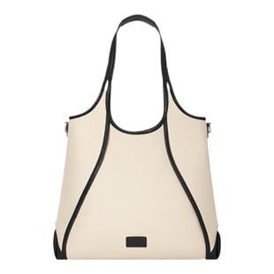 omto燕麦购物袋女大容量单肩斜挎手提包百搭通勤秋季出游软托特包