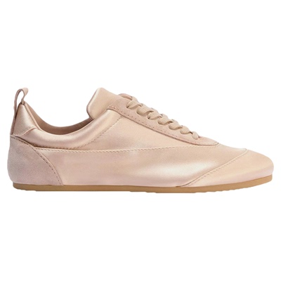 复古绸缎德训鞋圆头休闲运动鞋