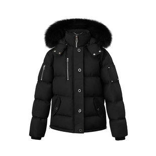 SUK 心动符号! 2025新款90白鹅绒大毛领连帽羽绒服加厚防风保暖女