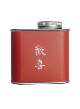半宅中式马口铁咖啡豆罐茶叶包装