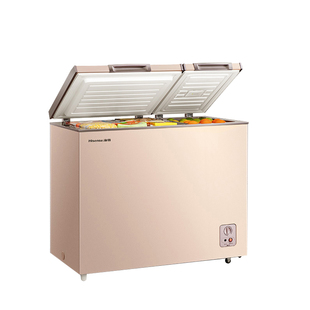海信206升冰柜双温家用小型冷藏冷冻两用冷柜大容量商用囤货冰箱