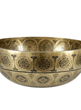 尼泊尔手工大地钵瑜伽静心铜馨钵