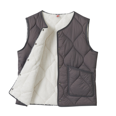 初晚秋轻薄马甲男士加厚背心宽松