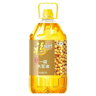 福临门优选一级大豆油5L家用批发餐饮正宗新日期