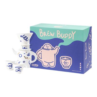 WEKUKU叉腰壶创意茶咖灯具套装