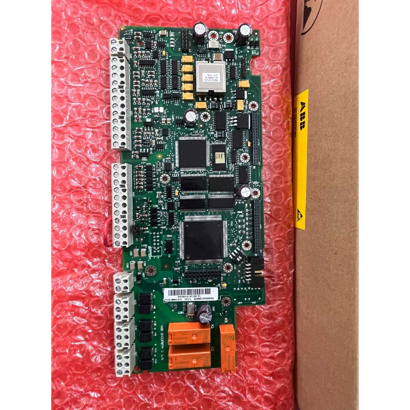 RMIO-01C ABB800变频器主板 带提升宏软件ACX