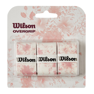 Wilson威尔胜官方中国限定西洋玫瑰花卉手胶网球配饰配件