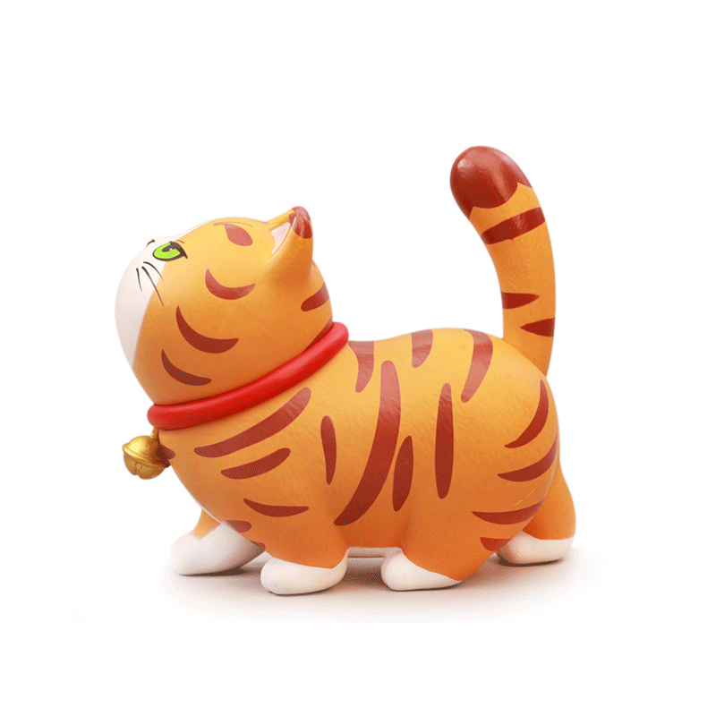 猫咪汽车摆件车内中控台公仔装饰