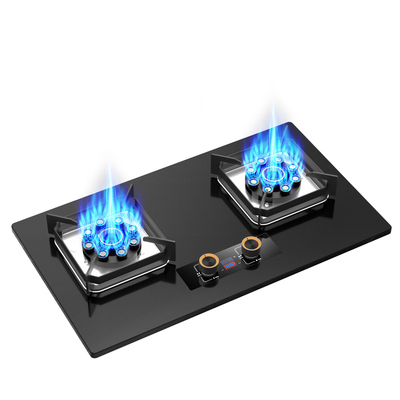 新飞燃气灶家用双灶天然气嵌入式