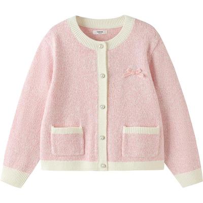 巴拉巴拉女童针织衫外套开衫毛衣