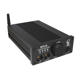 2x100W QCC3034蓝牙功放整机红外遥控数字输入Aptx带低音输出BRU6