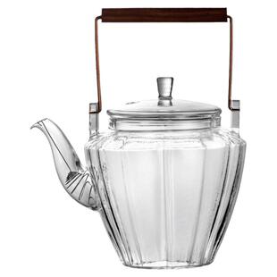 耐高温玻璃煮茶壶泡茶家用茶具套装提梁烧水壶煮茶器电陶炉泡茶壶