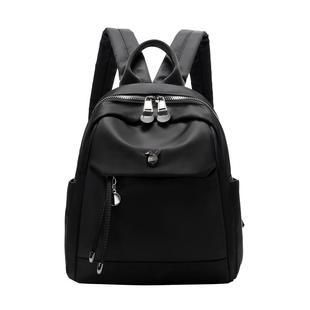 背包旅游轻便大容量户外黑色双肩包女通勤小型双肩背包女士旅行