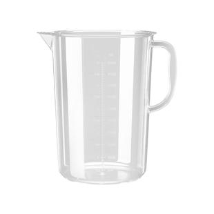 量杯带刻度奶茶店专用PC亚克力大容量商用厨房用量筒食品级耐高温