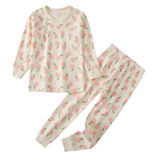 女童秋衣秋裤套装纯棉儿童女大童春秋打底内衣全棉女孩线衣线裤