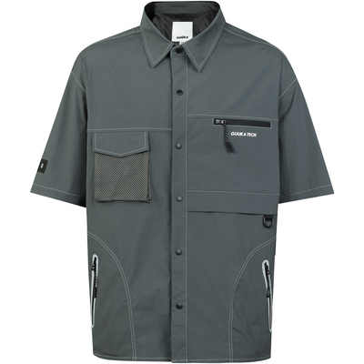 GuukaTech机能速干凉感短袖衬衫
