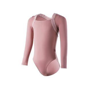 小茉莉新款儿童芭蕾舞练功服女童长袖舞蹈服春夏形体服保暖体操服